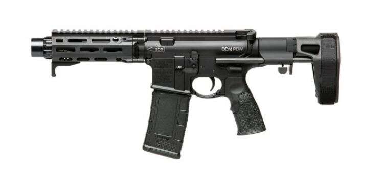 Handguns Daniel Defense DDM4 PDW Pistol 300AACBlackout DDM4 PDW PIST 300BLK 7" PSB • 02-088-22070-047 | BLACK • Model: DDM4 PDW Pistol